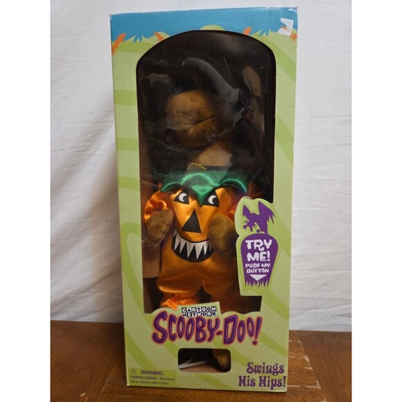 Gemmy Cartoon Network Scooby-Doo! Halloween Pumpkin Animated Groovin' Scooby-Doo - Picture 1 of 7